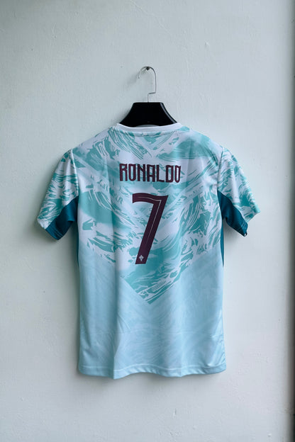 Portugal away premium embroidery jerseys