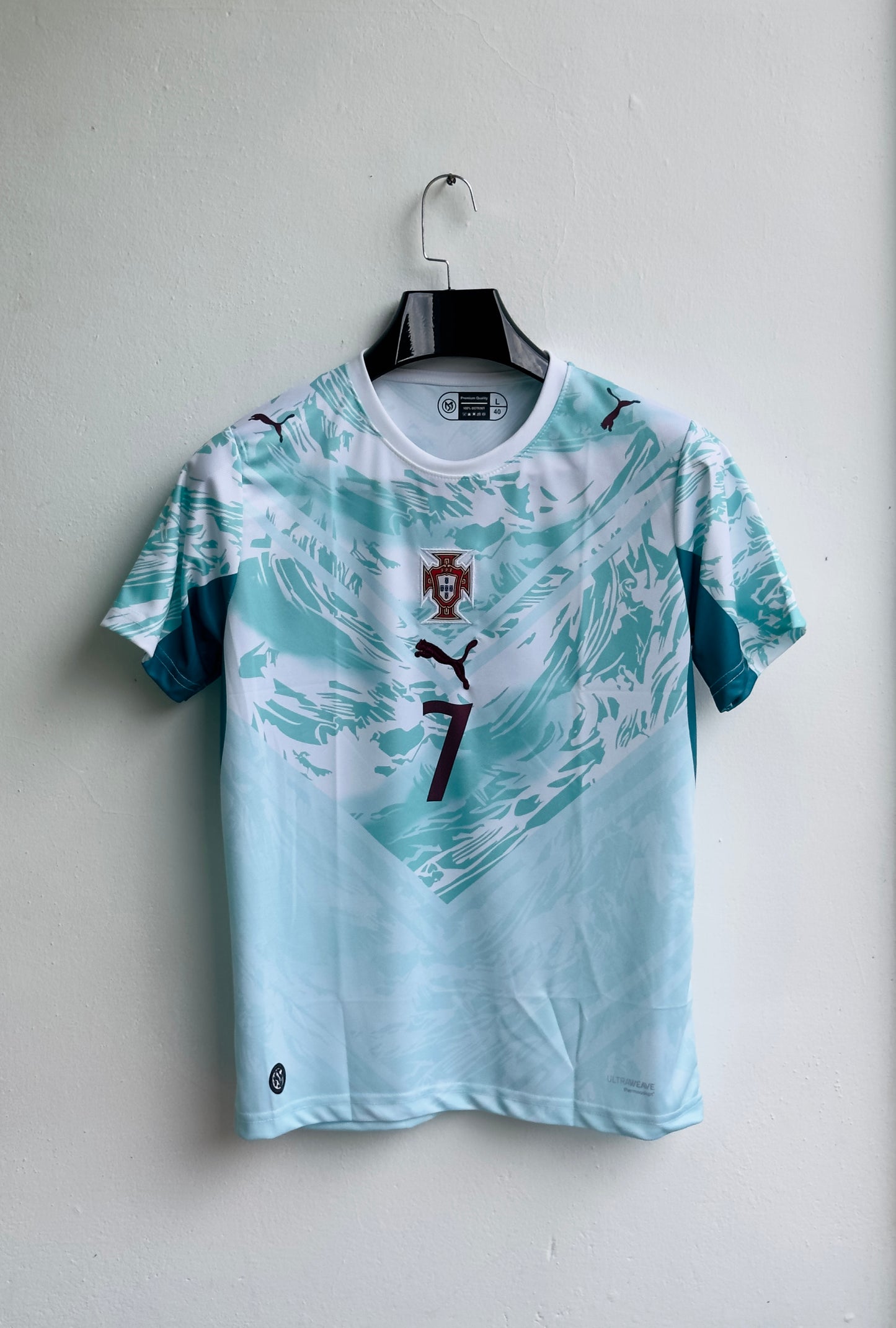 Portugal away premium embroidery jerseys