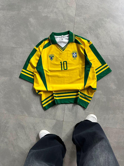 Brazil IMP premium Half Sleeve  Jersey