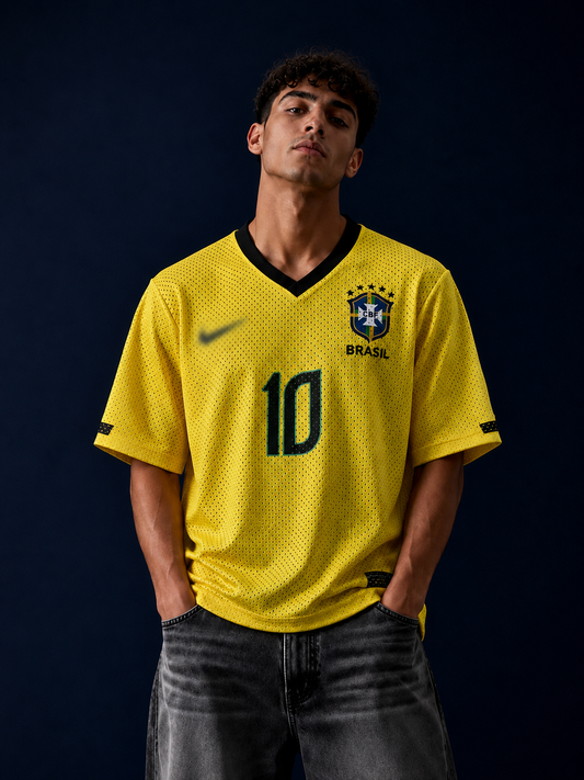 Argentina IMP five-sleeve jersey mesh fabric